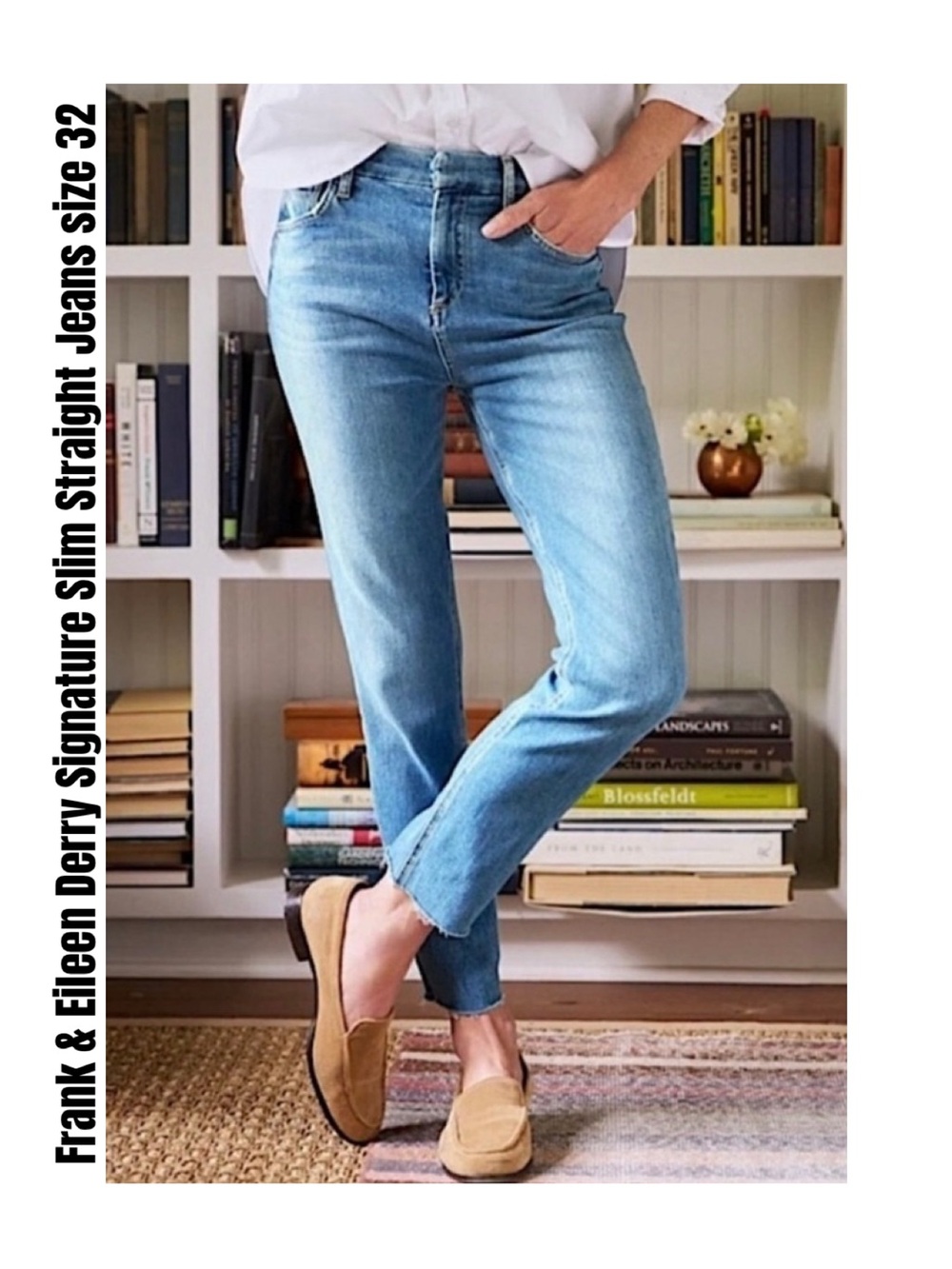 Frank & Eileen Derry Signature Slim Straight Jeans size 32